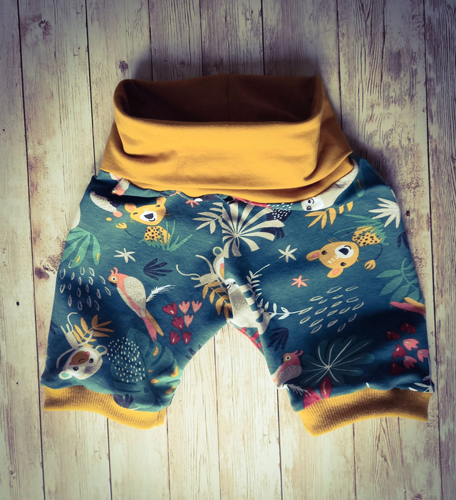 C*     6 MOIS bloomer bermuda "JUNGLE"