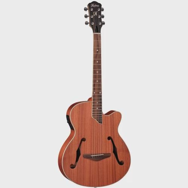 Violão Cutway Mini Jumbo Eletroacústico Hofma HMF240 STNT Cód 548