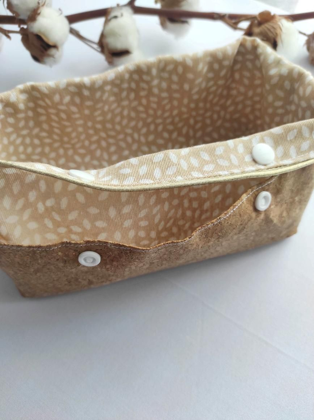 Panier en liège rectangulaire - intérieur amovible