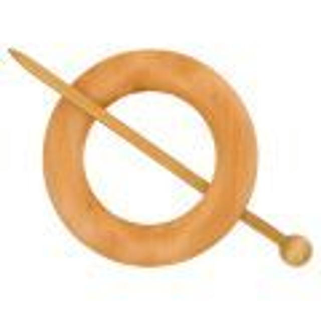 Vestsluiting hout (licht)