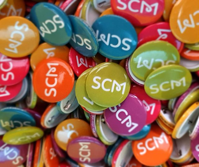 Button Badge - SCM Logo
