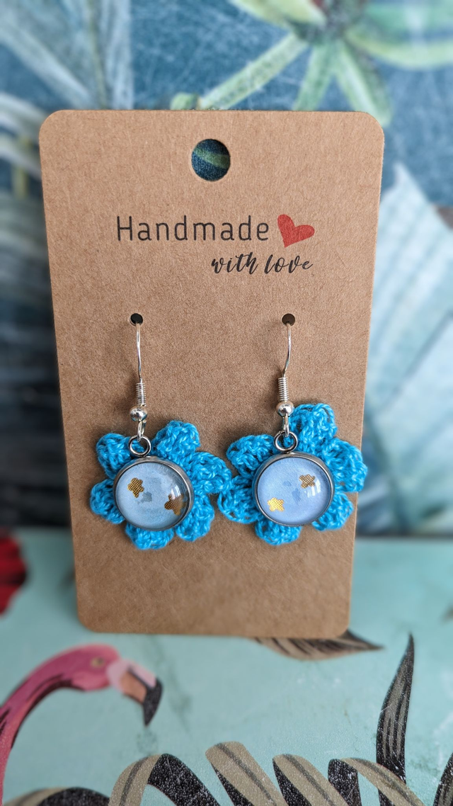 Boucles d&#039;oreilles crochet acier chirurgical 