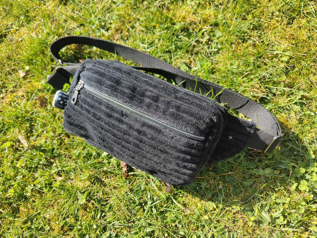 Banane rectangulaire ✨ NEW minky noir