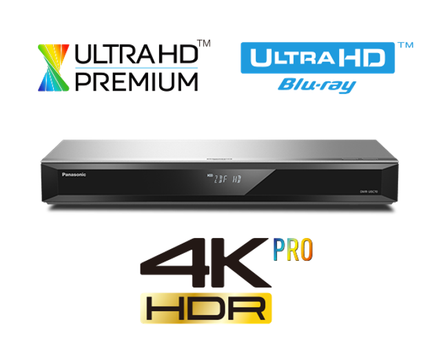 Panasonic Enregistreur Blu-ray DMR-UBS70 Noir ou Argenté