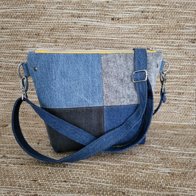 Sac à main bandoulière réglable &quot;Orchidée&quot;