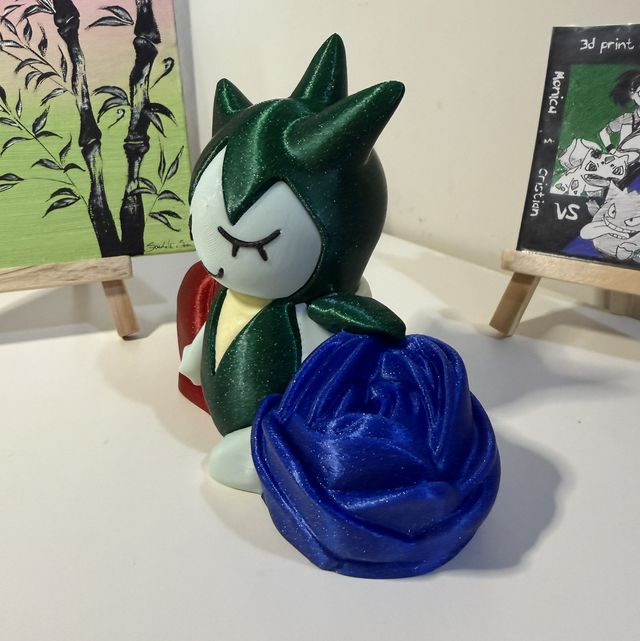 Fanart pla effetto multicolor o glitter