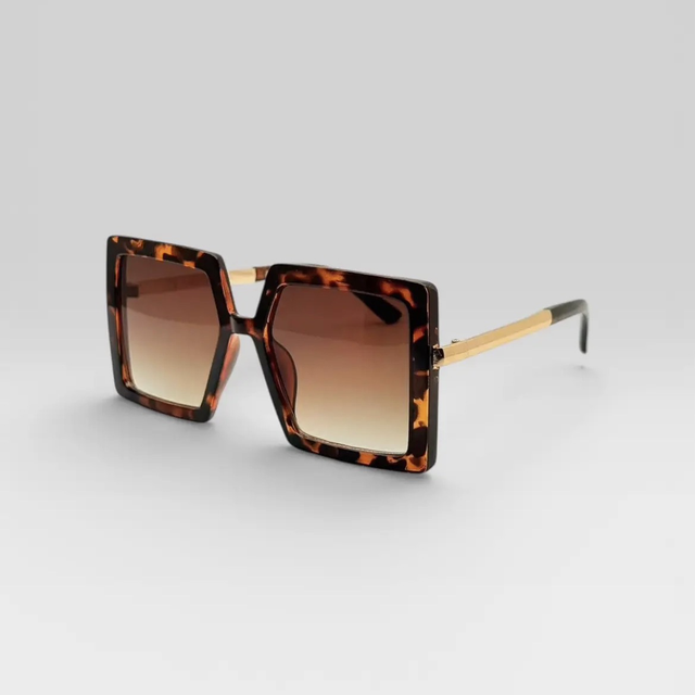 Sonnenbrille Y2K eckig 