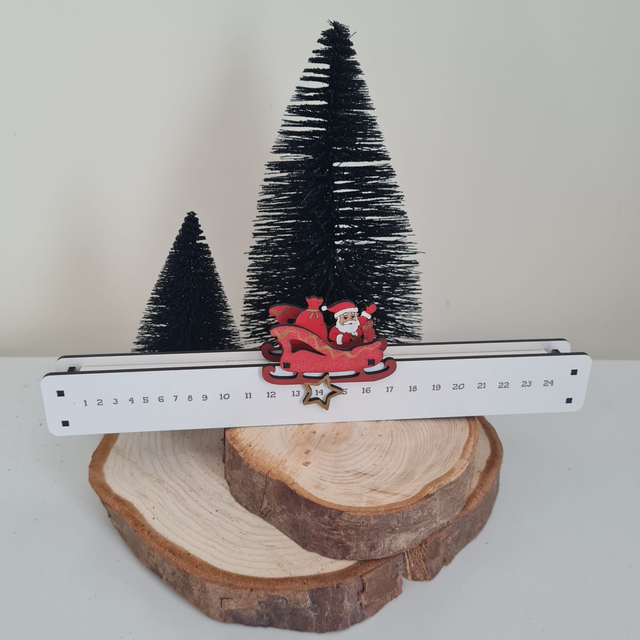 Calendário do avento trenó