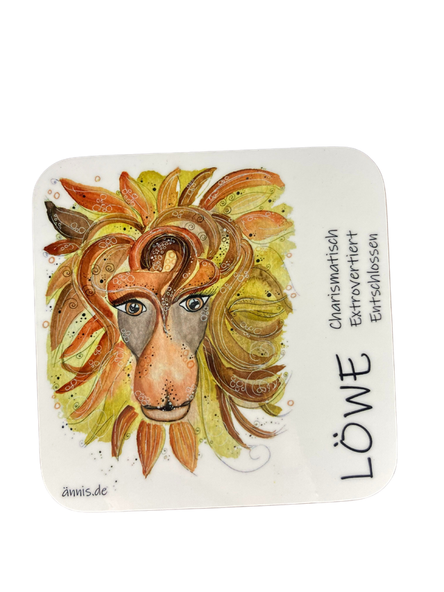Untersetzer "Sternzeichen - Löwe"