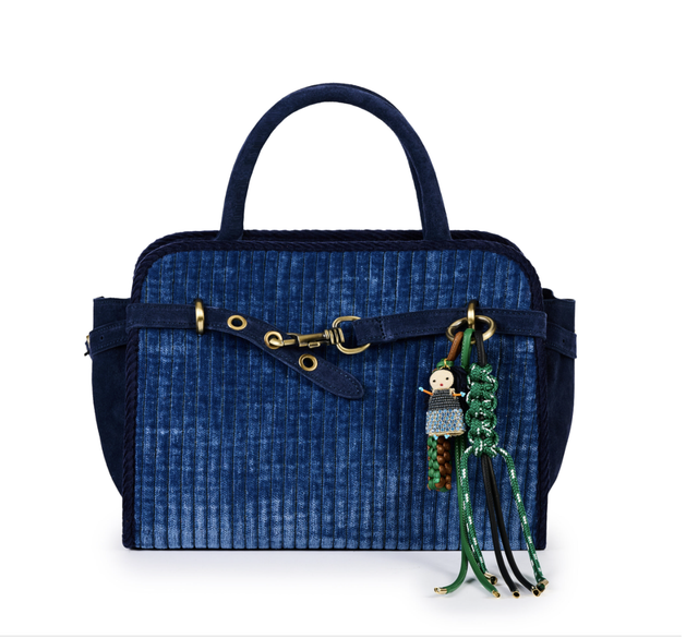 APRIL velvet blu - VIAMAIL