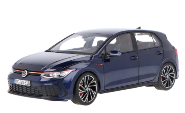 VW Golf GTi 2021 8 blau met. Norev 1:18