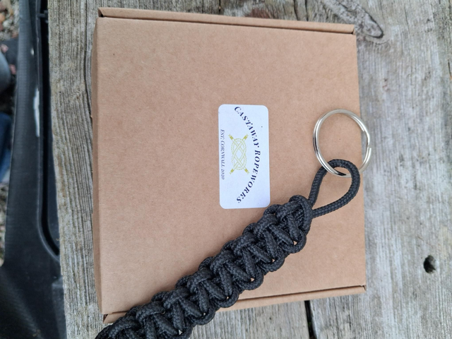 Key ring boxed black