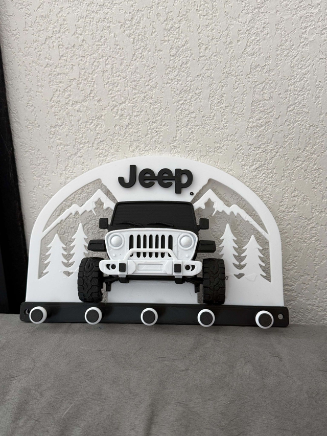 Porte clef mural JEEP
