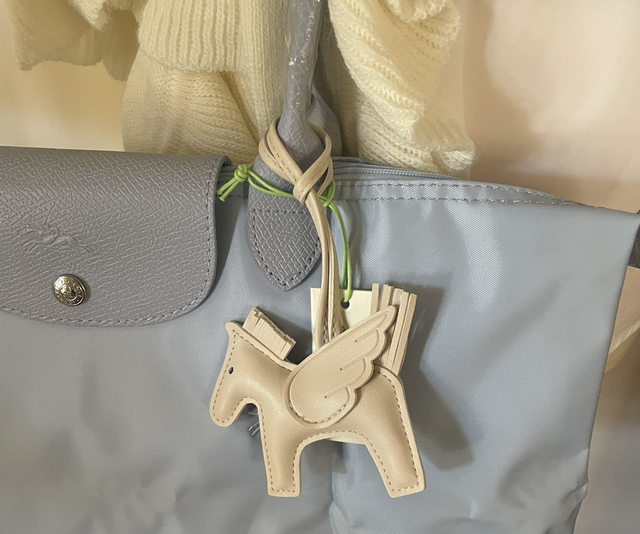 Tassenhanger paardje ecru