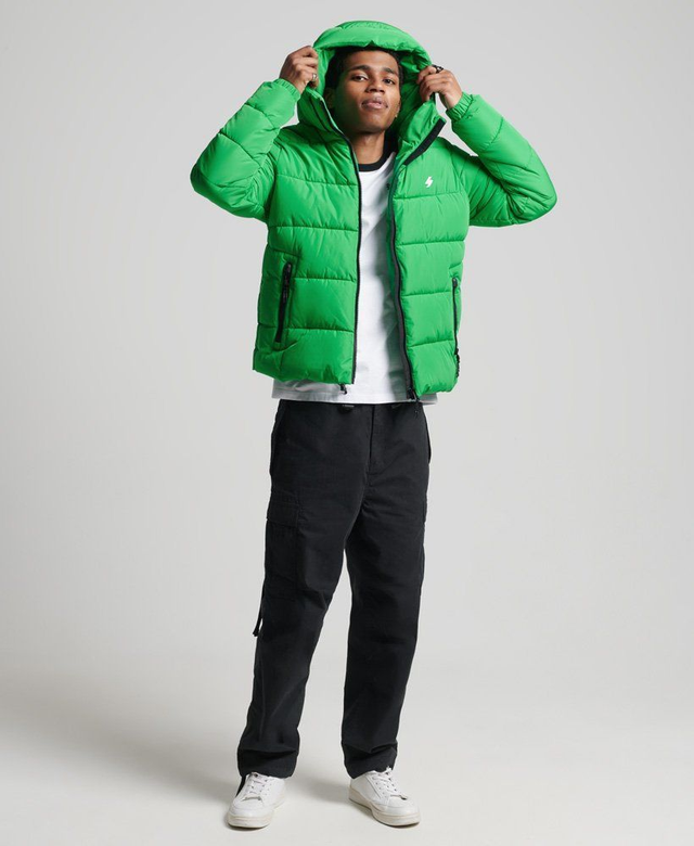 B51018S6 - SUPERDRY hooded sports puffer