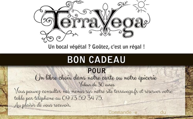 C) Bon cadeau d'une valeur de 30 euros