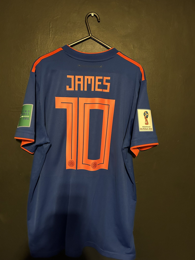 (L) Colombia 2018 Away / JAMES 10