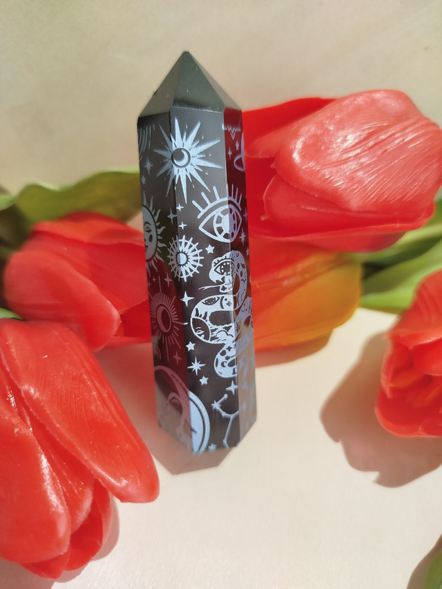 Prisme Tourmaline Noire 
