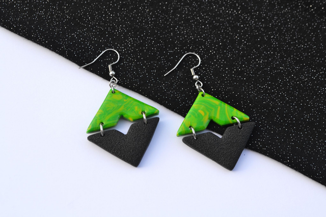 Ilyana - Marbré vert et jaune