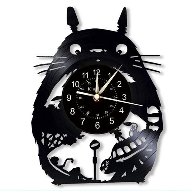 RELOJ DE PARED TOTORO 01 30cm X 30cm