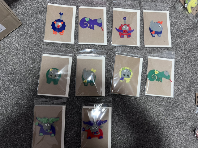 Felt occasion card 