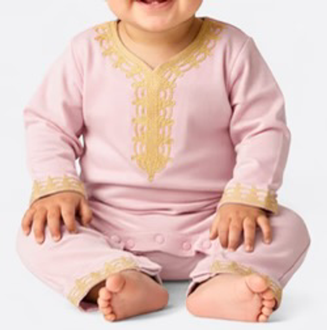 Grenouillère bébé jellaba 