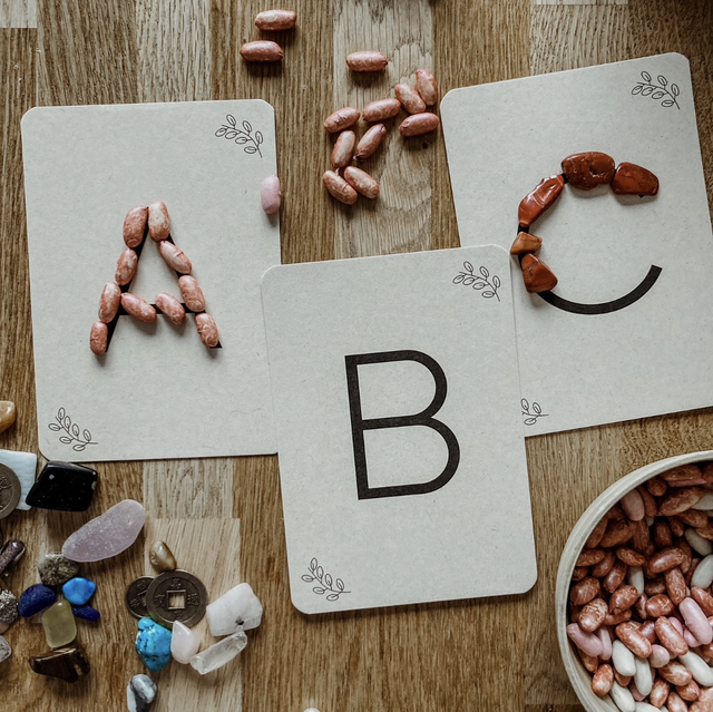 Wildebras | Letter kaarten 