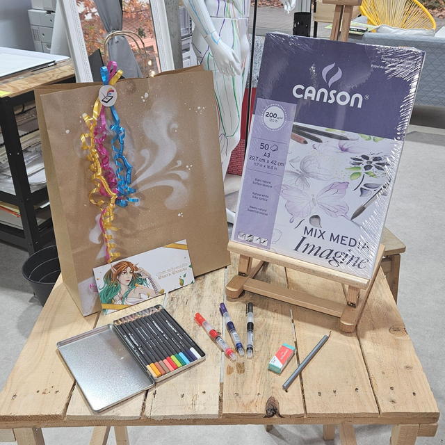 Selection de crayons aquarelle de L'Atelier