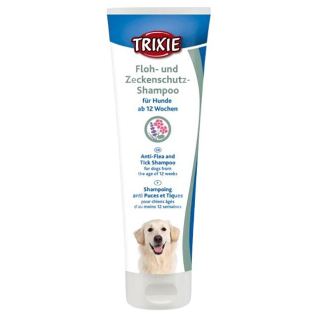 Shampoing anti-puces et tiques