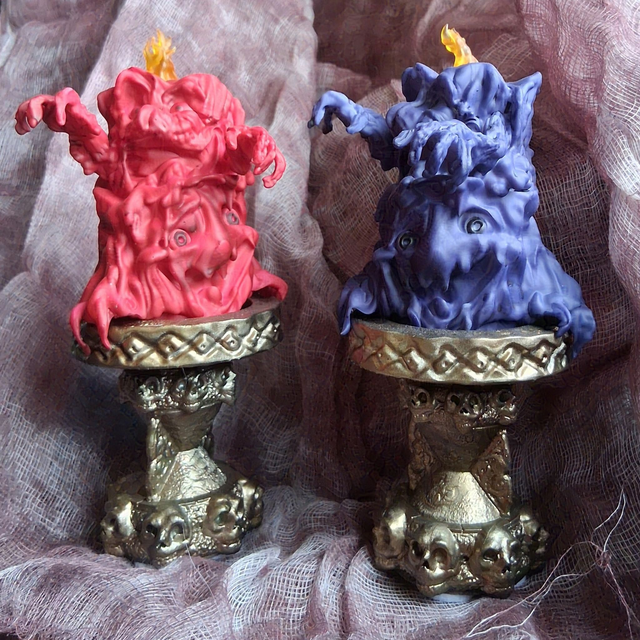 E-Kerze "Double Trouble"