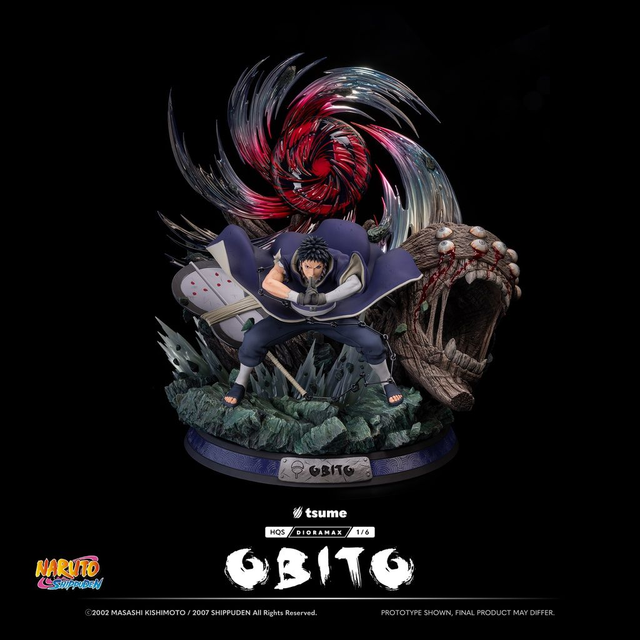 (Preordine Data consegna prevista: Q2/2026 - Q2/2027)🌀Obito Uchiha HQS Dioramax di Tsume Art: 🌑(Anche a rate! 👇)