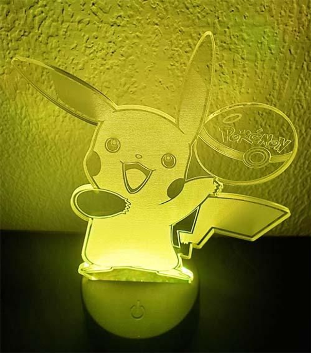 lampe 3D led manga