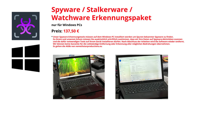 Spyware Checkup for Windows (DE/EU)