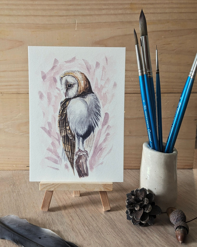 L'Effraie des clochers n°1 - carte A6