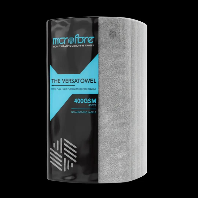 VERSATOWEL™ Ultra Plush Microfibre Towel – 40 Towels 400GSM

