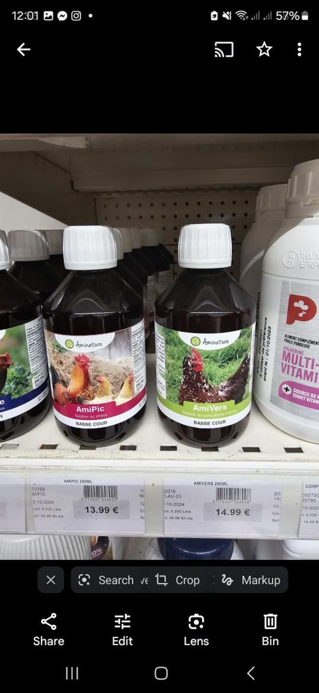 Chicken Anti Stress Tonic 250mls