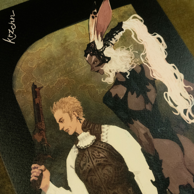 Balthier &amp; Fran ✸ A4/A5