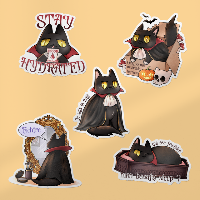 🆕 Stickers glossy LE SEIGNEUR PIRA