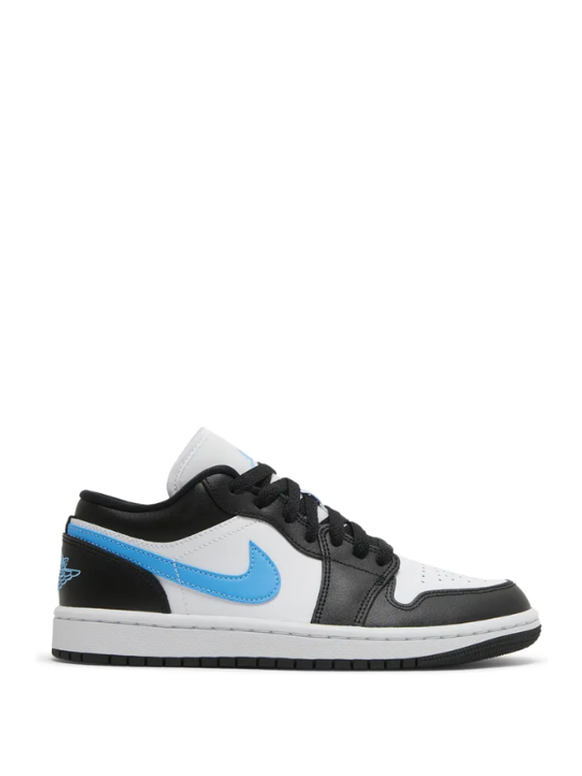 Air Jordan 1 Low Black University Blue White (Taille 38)