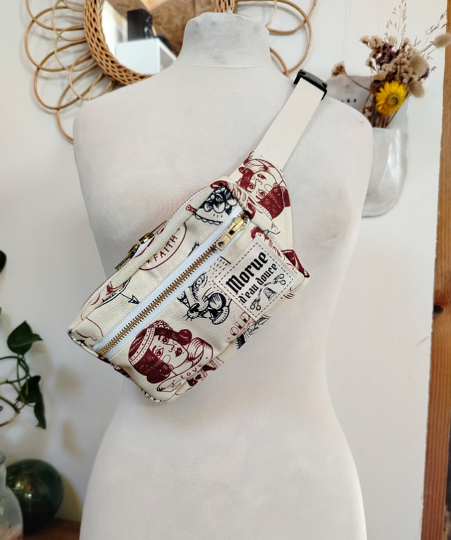 Sac Banane Motifs Tatouages