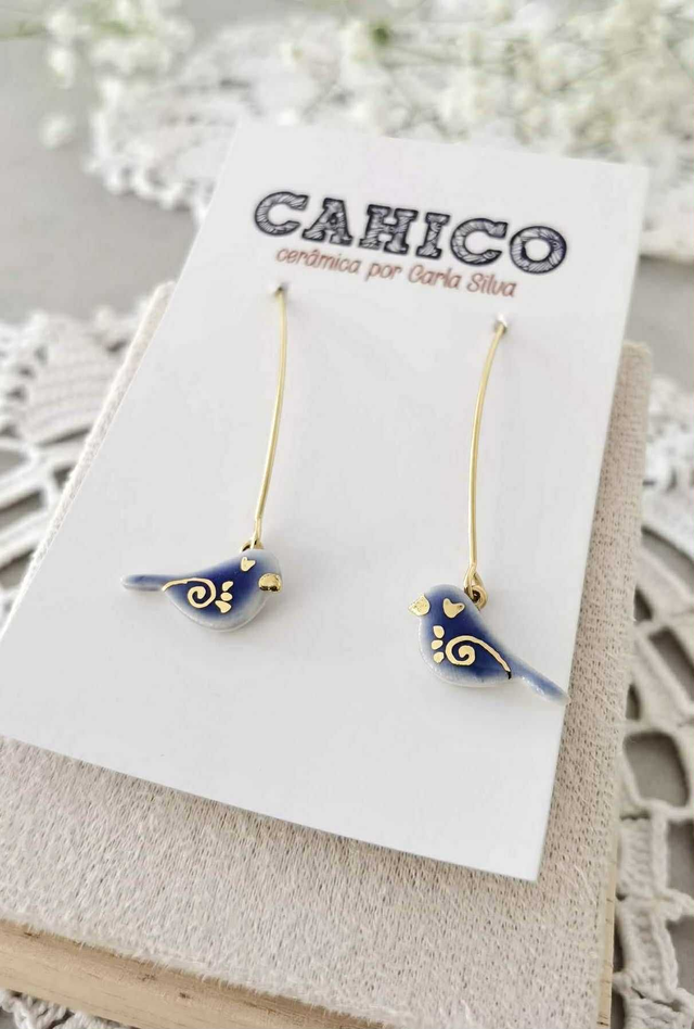 "Passarinhos" Brincos Compridos / Long Earings