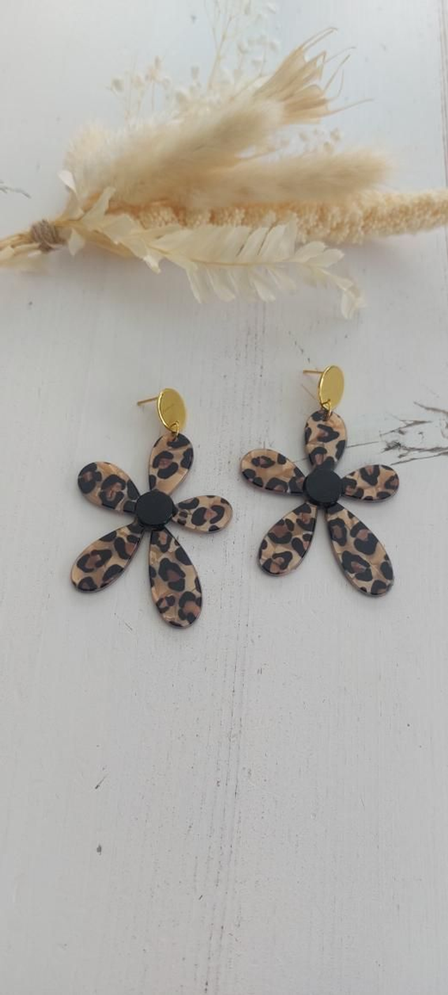 Boucles d&#039;oreilles Tiana dorées 