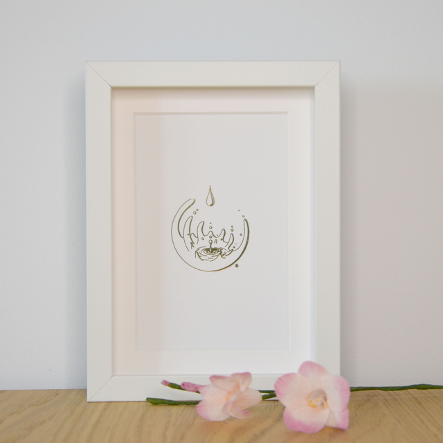 "Goutte" Le Petit Doré 13x18cm