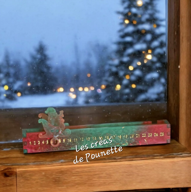 Calendrier décompte de Noël