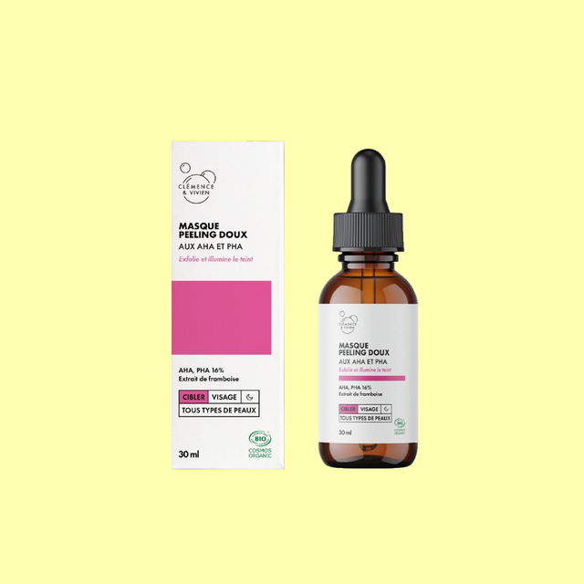 Masque Peeling Doux Bio Clémence &amp; Vivien