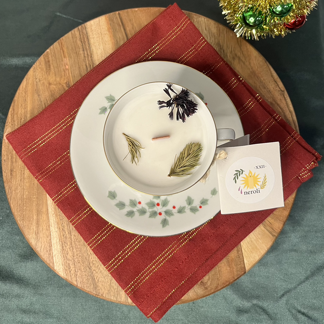 Bougie Sapin - Noël d’Houx