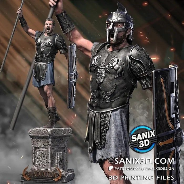 STATUE GLADIATOR MAXIMUS série movie 