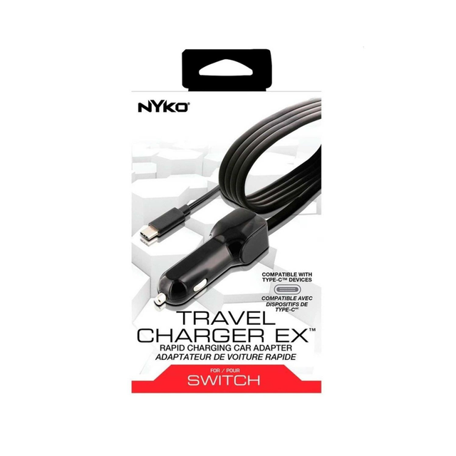 Cargador Auto Nintendo Switch / Nyko