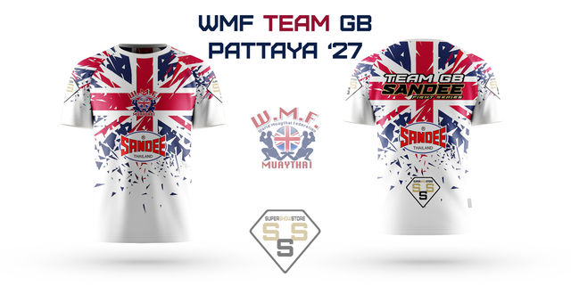 Team GB White Tee - Pattaya '27