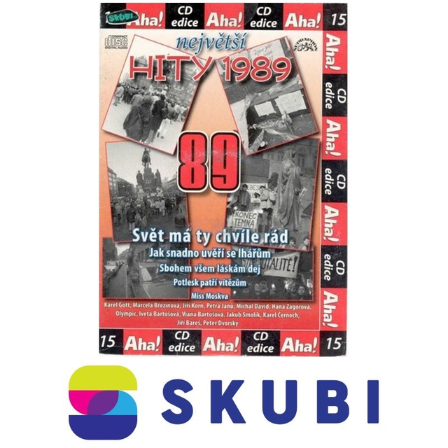 CD NEJVĚTŠÍ HITY 1989